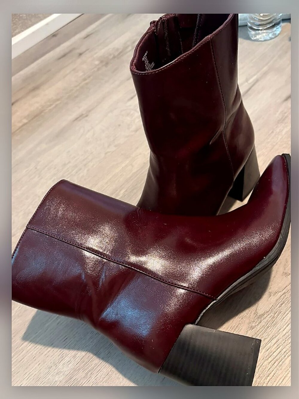 Leather ankle Boots